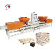 Wood Sawdust Pallet Block Making Machine Wood Chips Block Feet Machine manufacturer