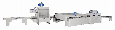 High Quality Automated Linear Spray Door Frame Coating Machine for PU