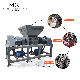 Portable Wood Tire Recycle Plastic PVC Rubber Shredder Machine Crusher manufacturer