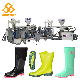 Automatic Rotary Injection Moulding Machine for Making Rain Boots Gumboots Rain Shoes in PVC Plastic Rubber Material