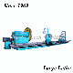Professional Huge Lathe Machine with 2 Tools for Turning Roll Cylinder, Pipe, Crankshaft manufacturer