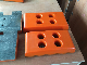 Sap45c-8 Sap60c-6 260mm Rubber Track Pads Bolted to Chain Links Paver, Milling Machine