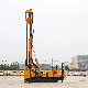  Hydraulic Small Crawler Type DTH Rotary Blasting Mounted Borehole Water Well Drilling Rig for Sale