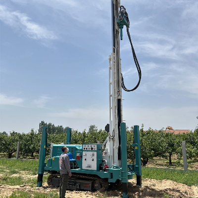 New Crawler Hanfa for Digging Deepwater Mobile Water Well Drilling Rigs Rig