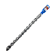 SDS Plus Carbide Flat Tip 40*600mm Double Flutes Extension Hammer Drill Bit for Drilling Granite Concrete Masonry