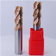 Mts Tungsten Carbide HRC55 2/4 Flutes Flat/Square End Mill with Cutting Tool CNC Milling Cutter Drill Bits Machine Tool