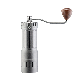  Hot Selling Custom Logo Stainless Steel Grinder Manual Coffee Tools Espresso Portable Adjustable Coffee Grinder