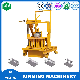 Mobile Hand Operated Portable Concrete Hollow Solid Block Brick Making Machine for Sale