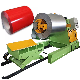 Decoiling with 6 Tons Hydraulic Decoiler Slitter Recoiler with Loading Car Leveling Machine Uncoiler Decoiler manufacturer