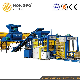 Qt6-15 Hydraulic Vibration Concrete Hollow Brick Production Line Block Machine Price List