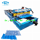  High Speed Fly Cutter Iron Color Steel PPGI Metal Trapezoidal Ibr Rib Profile Wall Roofing Panel Roll Forming Machine