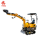  1.0 Ton Chinese Crawler Digging Equipment Mini Excavator With CE