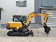  Haiqintop Brand with CE, Japan Kubota Engine (HQ60) 6.0ton Crawler Excavator