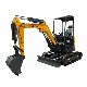 Yuchai Yc27sr PRO New Mini 2.7 Ton Hydraulic Excavator Euro V