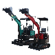 2 Ton Excavator Big Digger Digshell Construction Machinery Excavator China Mini Excavator Te16 1200kg High Quality Small Digger and Hydraulic Crawler