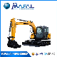  China New Small Digger 6 Ton Mini Crawler Excavator