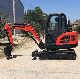 1.8ton 2ton 3.5ton Mini Hydraulic Micro Digger Hammer Mini Excavator with Cabin