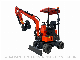 1 Ton Pilot Control Rdt-120A 1.2 Ton China Mini Micro New Garden Small Farm Home Crawler Price Small Mini Wheel Machine Digger Excavator