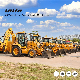 Cheap 4X4 Small Garden Tractor Loader Backhoe Hydraulic Excavator Loader Integrated Machine Wheel Mini Backhoe Loader Backhoe Sale