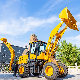  Factory Price Sell 3ton Rated Load Backhoe Loader with 28kn Digging Force
