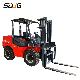 Sdjg 3ton 3.5ton 5ton 6ton CE EPA 4X4 Diesel 4WD Articulated off Road All Rough Terrain Forklift manufacturer