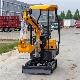 CE EPA Mini Digger 1000kg Bagger Excavator 1 Ton Mini Excavator