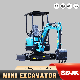Factory Outlet New Cheap Mini Miniature Excavator Jkw-18s for Sale Garden Construction manufacturer