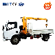  Customized Hydraulic Telescopic Boom Mini Cranes Truck Mounted Cranes 3 Ton in China