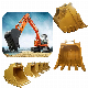 Excavator Heavy Duty Bucket for Hitachi Ex100 /Cat336/Hitachi Zx150 /Hitachi Digger Ex120/Kobelco Crawler Excavator Sk210/Zx330 Digger/Excavator Attachment Long manufacturer