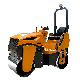 1 Ton 1.2ton 2 Ton Small Double Steel Wheel Diesel Single Drum Compactor Vibratory Road Roller Good Price Ride-on