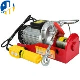  Manufacture Costumizable Logo 850kg PA400 Mini Cable Chain Hoist Micro Electric Wire Rope Hoist for Lifting Equipment