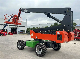  CE Approved New Design Telescopic Boom Lift with 22m 24m 29m Lifting Height and Li-ion Battery Self-Propelled Cherry Picker/Manlift for Sale and Rent