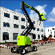  10m-18m Hydraulic Towable Trailer Mounted Telescopic Articulating Electric Boom Man Lift Cherry Picker Lift Spider Aerial Work Platform Lift