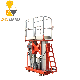 Electric Hydraulic Battery Aluminum Aerial Work Platform Mobile Scissor Vertical Mast One Man Lift