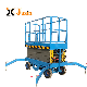  500kg 8m 10m Semi-Automatic Outdoor Mobile Hydraulic Scissor Lifting Platform