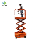 Customized Electric Mobile Warehouse Scissor Lift for Materials Handling manufacturer