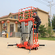 Shanding High Configuration Easy Operation Aluminum Alloy Materials Lifts with Support Legs