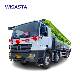 Used Zoomlion 38m 46m 52m 56m 67m Truck Mounted Concrete with Boom Beton Pump Truck Price for Sale