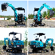 Yaweh Factory Mini Excavator Loader Backhoe Loader Small Tractor Articulated Towable Backhoe Loader