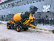 3m3 Self Loading Mobile Concrete Mixer with 270 Degree Rotating Chassis manufacturer