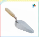  Wholesale Concrete Tools Carbon Steel Blade Bricklaying Trowel with Wooden Handle 5