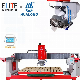  Hualong Machinery Hlsq-450 Automatic 45 Degree Slab Miter Granite Cutting Machine Tile Cutter Stone Bridge Saw for Marble Quartz Porcelain