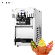  3 Flavors Soft Ice Cream Frozen Yogurt Machine with CE ETL RoHS