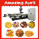  Grain Flour Puffed Stuffed Snack Making Machine Corn Sticks/Balls Extruder Equipment Line