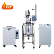 UL Certificate Lab Jacketed Glass Reactor Jacketed Chemical Glass Batch Reactor Price 20L 50L 100L manufacturer