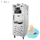 Double System 3 Flavor Soft Ice Cream Frozen Yogurt Machine with CE