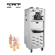 3 Flavor Best Commercial Soft Serve Ice Cream Machine with Two Hoppers