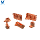 Quick Delivery Red Bronze Part Passivition CNC Milling Parts for Filters