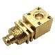 High Precison Aluminum 6061 CNC Machining Auto Part with Gold Plated manufacturer