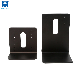 Custom Black Anodizing Hardware Laptop Holder Part Metal Steel Fabrication Stamping Part manufacturer